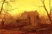 Atkinson Grimshaw Autumn Morning Germany oil painting reproduction
